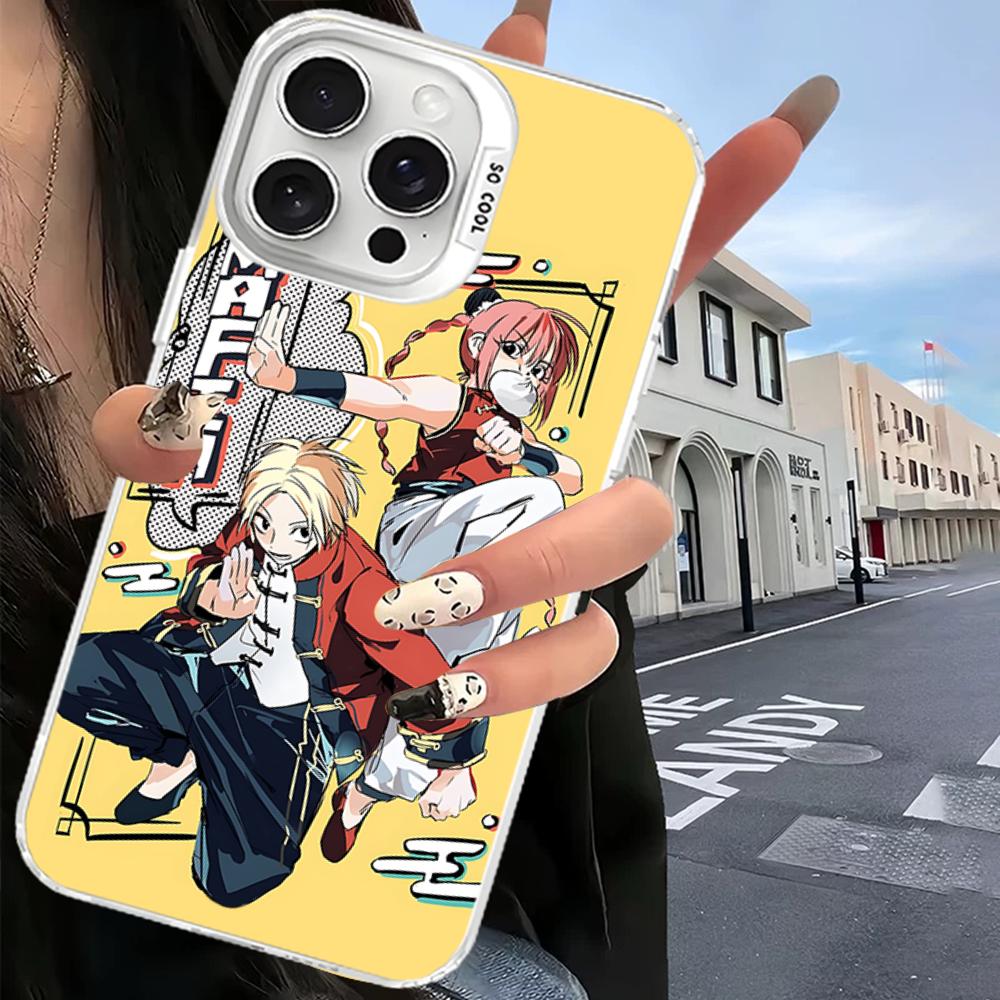 Popular Japanese Anime SAKAMOTO DAYS Phone Case For IPhone 16 15 14 13 12 11 Pro Max X XR XSMAX 8 7 Plus Matte Shockproof