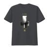 Coil Scatology Print T Shirt for Fashion Streetwear Vintage Washed Casual Homme Graphic Stylish Streetwear