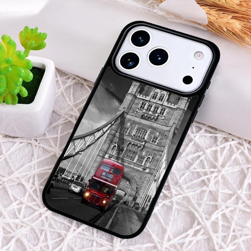 London Torre Eiffel Big Ben Phone Case for iPhone 17 Air 16 15 11 12 14 13 Pro Max Shockproof Cover