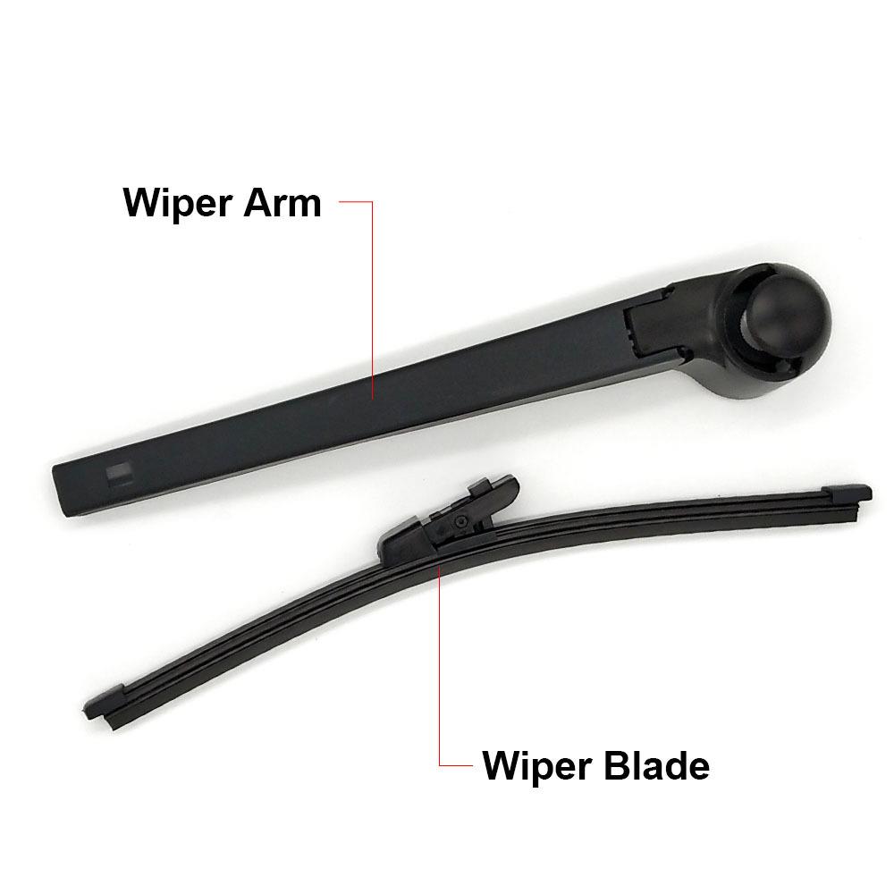 Skoda Yeti Rear Wiper Set: Arm & Blade Assembly