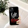 Rock Band K-Korn Phone Case for iPhone 16 15 14 11 12 13 Pro Max X XS Translucent Matte Cover