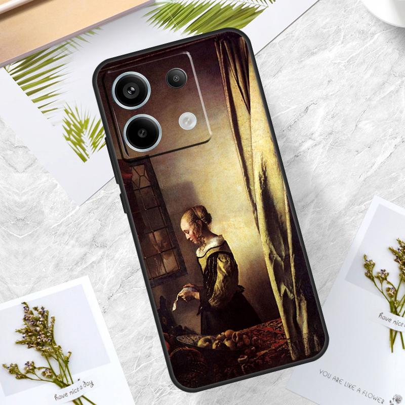 Johannes Vermeer Case For Redmi Note 12 9 10 11 13 Pro Plus 9S 10S 11S 12S Cover For Redmi 12 10C 12C 13C