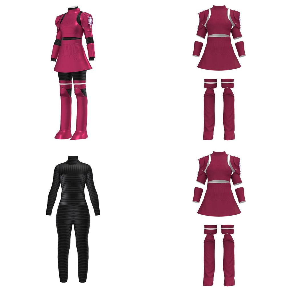 M3gan Cosplay Costume For Kids With Polyester And Material For Halloween And Anime Role Play