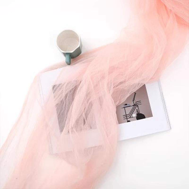 

Мятая кремовая пряжа, цветочная сетка, фотофон 1.2*3 meters