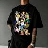 One Piece Anime T Shirt Unisex Unisex Cotton Short Sleeve Tee Tops 2026 Summer Luffy Zoro Sanji Graphic Print Streetwear Casual Y2k