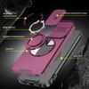 Magnetic Metal Ring Stand Armor Case For Xiaomi Redmi A7 Pro 4G Slide Push Window Lens Protection TPU Plastic Phone Cover Shell