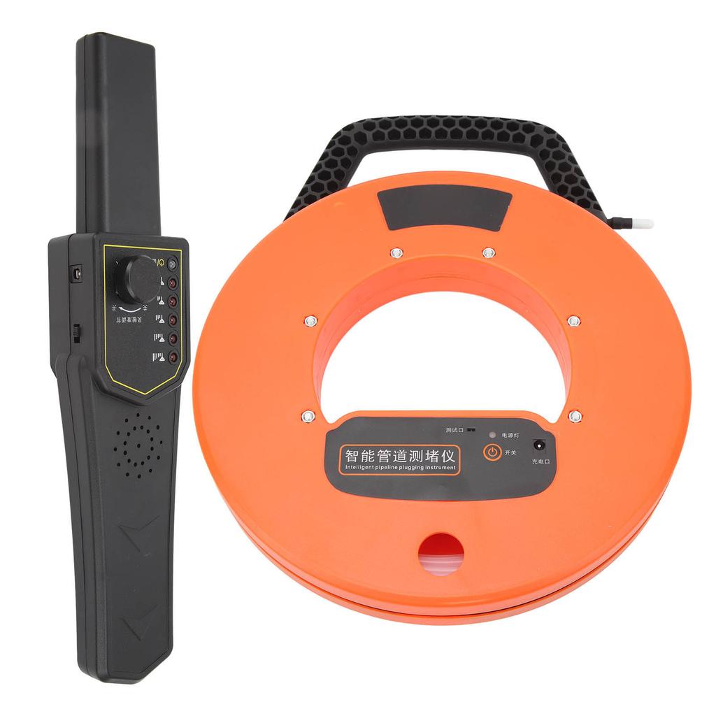 Pipe Blockage Detector Water Pipe Blockage Locator 30m with Waterproof Probe