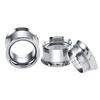 2 Stück/Los Stahl Ohrstecker und Tunnel Piercings Schraubbare Ohrring Dehner Ohrläppchen Messgeräte Körperpiercings Schmuck 2mm-20mm