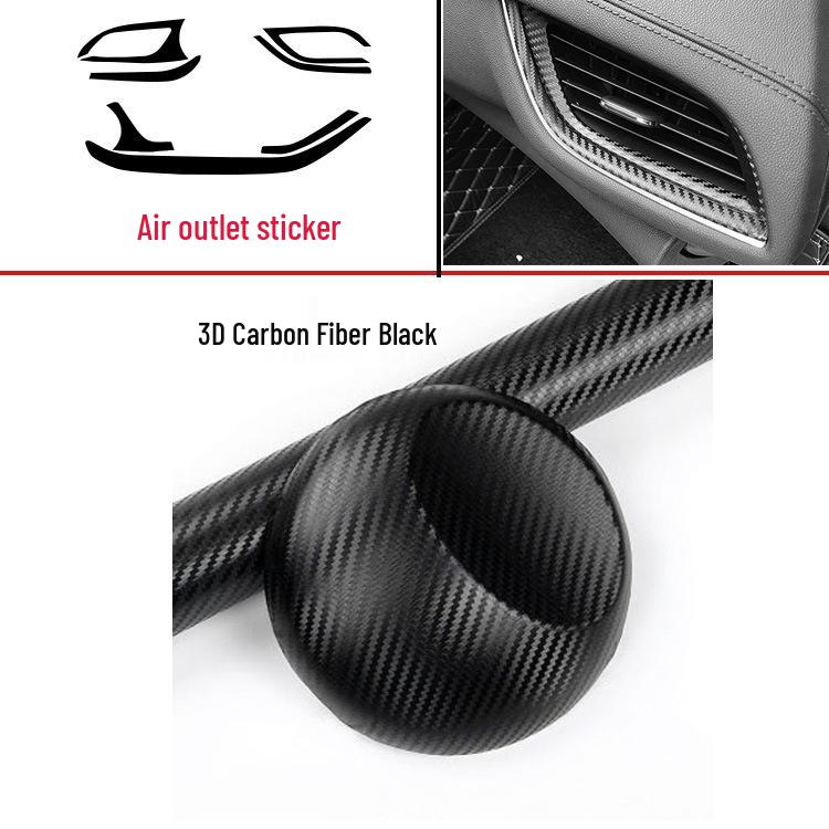 Buick Regal 2020-21 GS Center Console Carbon Fiber Shifter Wrap Interior Sticker