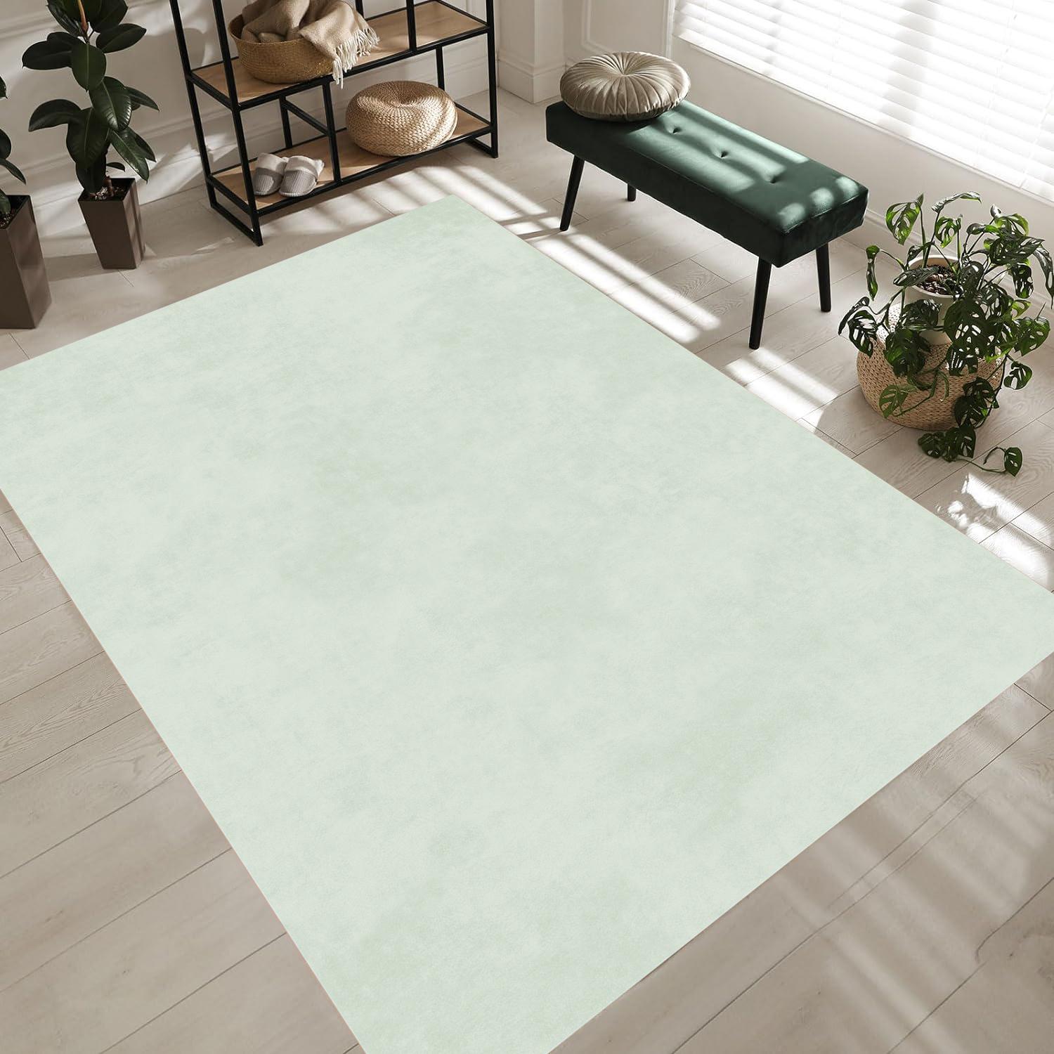 

Eliana Home Washable Printed Carpet LNA104-FNL410 50x80 зелёный