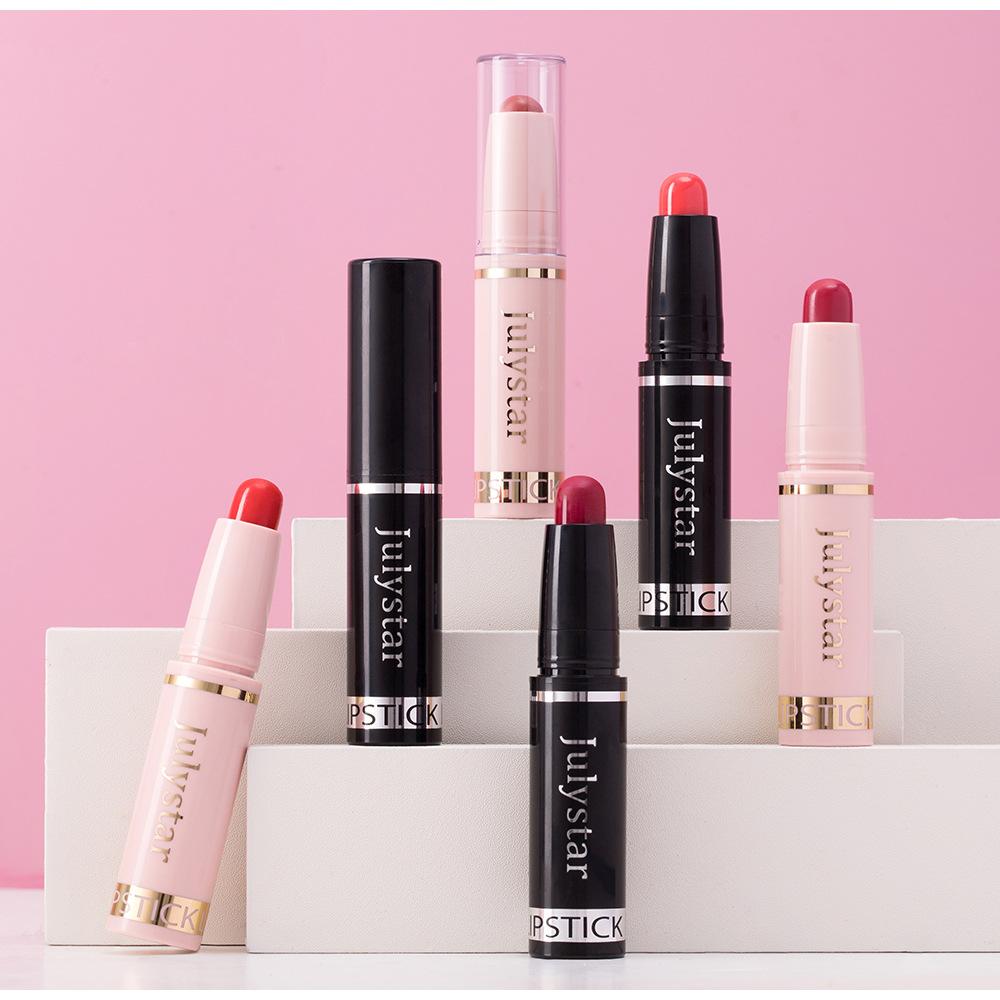 2pcs Fruit Flavor Moisturizing Beauty Makeup Water Lipstick Matte Mist Face Velvet Lip Glaze Sexy Gorgeous Candy Color Lip Makeup