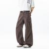 Lässige elastische Cargohosen Herren Sommer Dünn Locker Gerade Beine Bequem Stretch