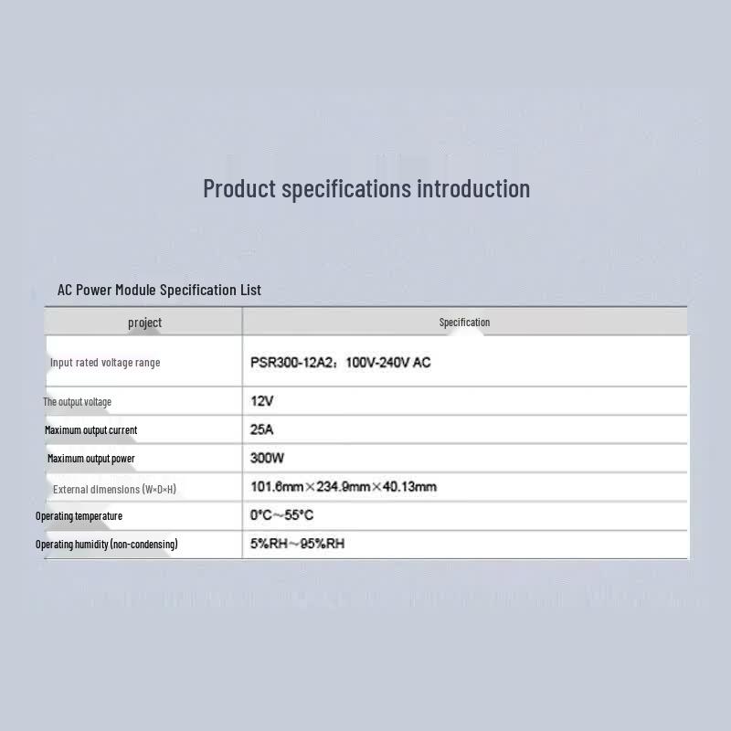 H3C AC-PSR300-12A2 300W Power Module for MSR Series