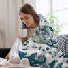 Śnieżny Leopard Nad Górami Koc Polarowy Modny Sofy sofa rozkładana dekoracyjny Koce