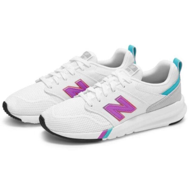 New Balance Nb 009 Comfortable Versatile Low-Top Running Shoes Women Sneakers White WS009MP1