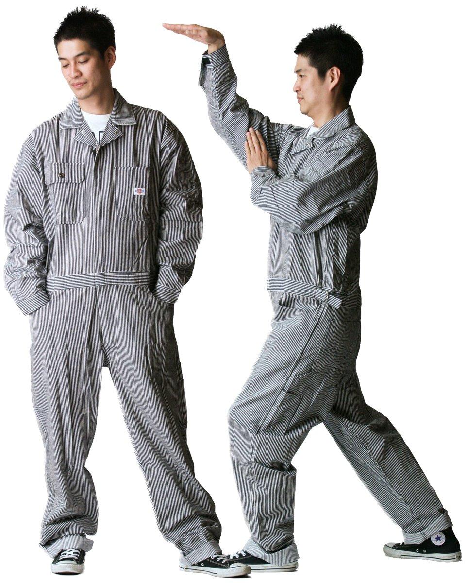 

Dickies Hickory Jumpsuit Size L (Yamada Tatsu) All-Season 801, Black, чёрный
