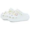 Crocs Crush Clog EVA Clogs Unisex White