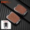 Zinc Alloy Genuine Leather Car Key Case Fit for BMW I3 I8 Series Protection Shell Key Cover Keychain Shell Interior Accessories