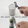 Colorful Multifunctional Stainless Steel Mini Opener: Compact Can & Bottle Opener.