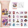 -Neues 20 Stück/Set Cartoon Kpop Dämonenjäger Rumi Kang Temporäres Tattoo Aufkleber Rumi Tattoo Aufkleber Dämonisierend Für Partygeschenke