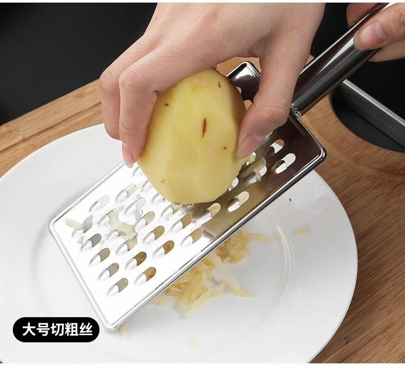 New 3pcs/set  Safty Kitchen Tools Vegetable Fruit Slicers Peelers Grater Shredder Cutter