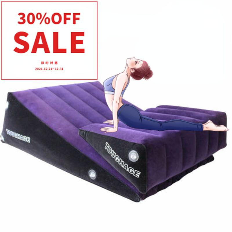 Toughage Sex Wedge Pillow Triangle Love Position Aid Adult Cushion Sex Sofa Furniture Ramp Body Support Pad Sex Toys for Couples