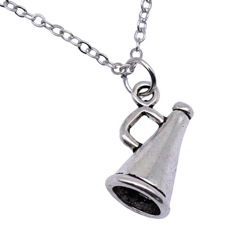 Volleyball Pendant Necklace Sports Athlete Lover Charm Jewelry 40cm Short Chain