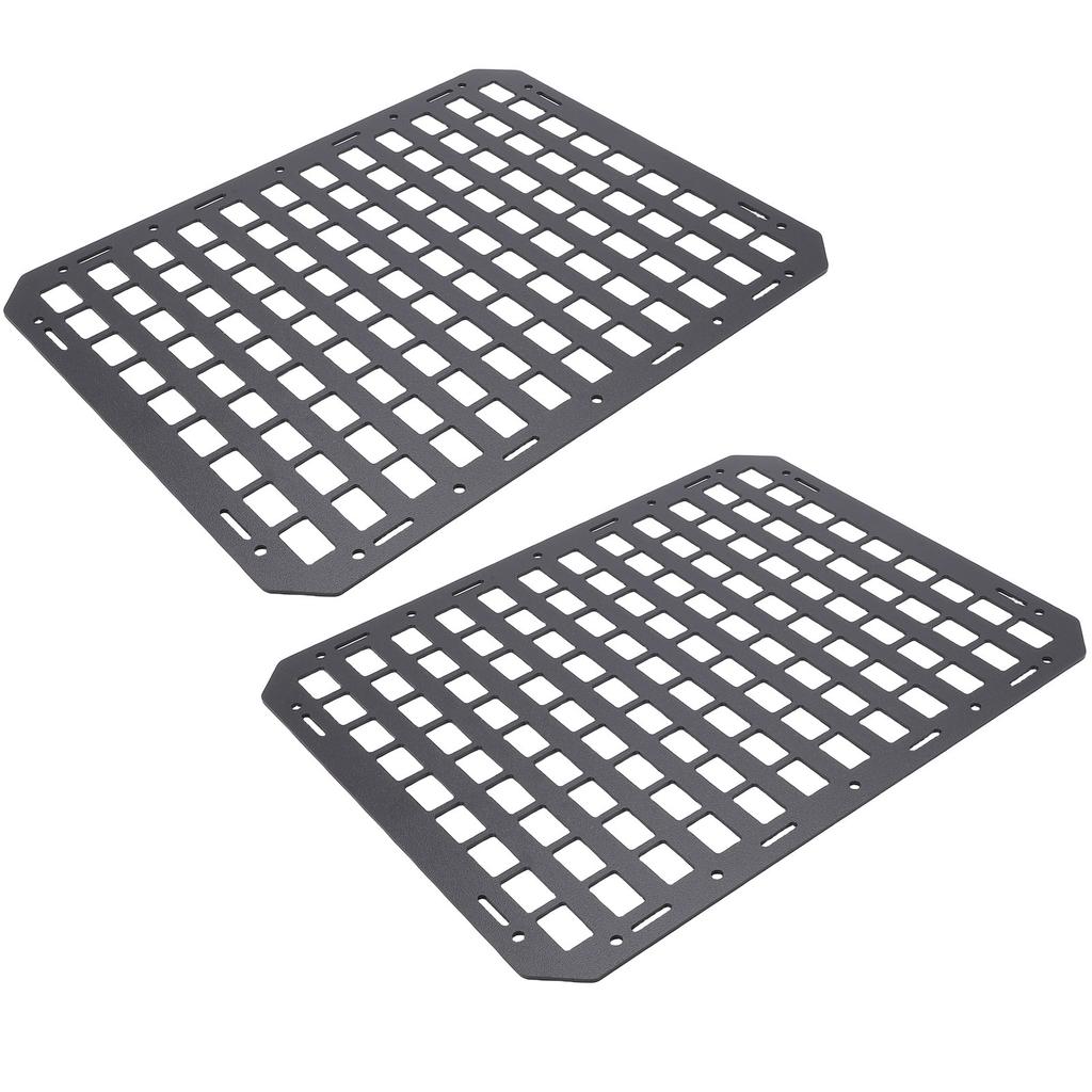 Car Seat Back   Molle Panels Gear Holder Seat Back Mount Rack Modular Storage Plate   for SUVs Trucks Pickups