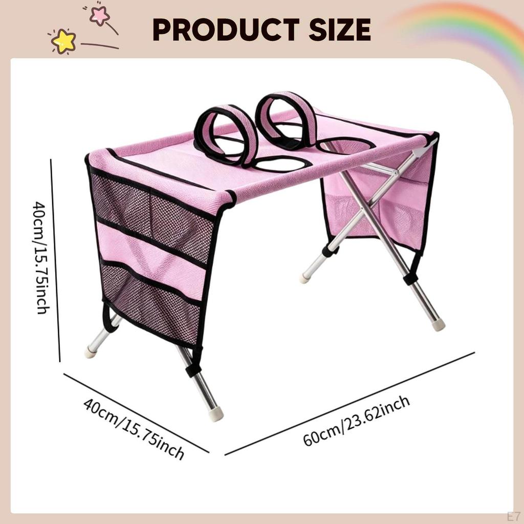 Pet Grooming Hammock with Stand Breathable Mesh Easy Setup for Smal Medium Pets Practical Joint