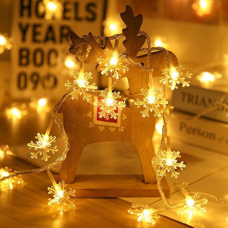 Beigong LED Snowflake String Lights