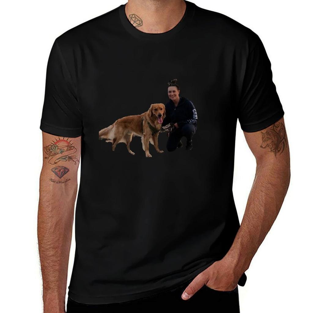 Such a Cute Golden T-Shirt Classic Graphic Short Sleeve Top