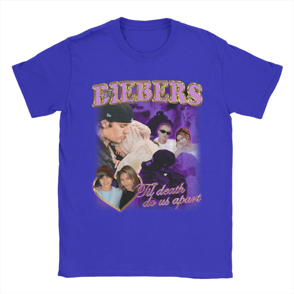 Justins Biebers T Shirts Men 100% Cotton Casual T-Shirts Crew Neck Tee Shirt Short Sleeve Tops Summer