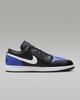 553558-042 Nike Air Jordan 1 Low Black Game Royal White (Men's)