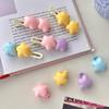 Y2k 90s Aesthetic Candy Color Star Hairpin for Woman Cute Duckbill Hair Clip