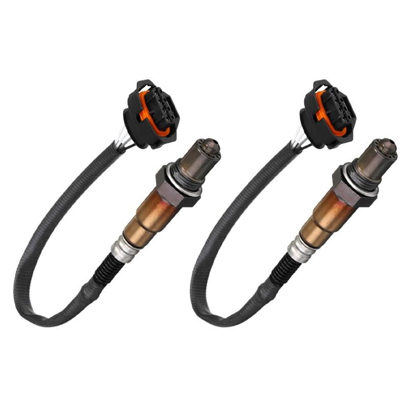 

2Pcs O2 Oxygen Sensor 4 Wire For Holden Commodore V6 3.6L VZ VE LE0 0258006743 92210450 чёрный