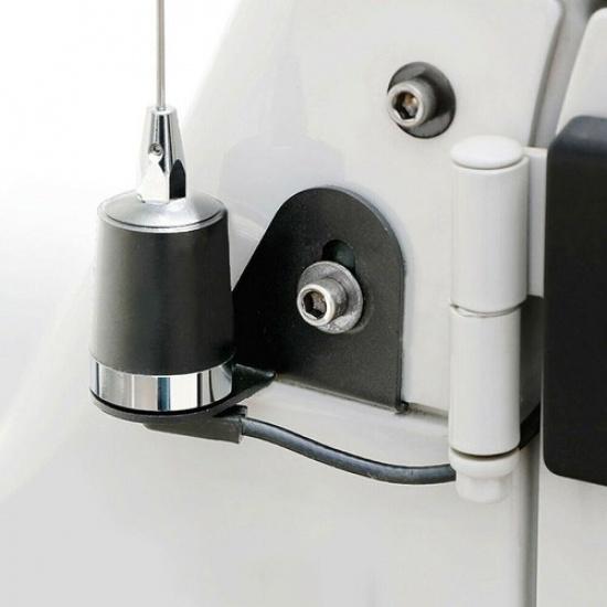 Black Right Side Antenna Mount Bracket For Jeep Wrangler JL JK TJ / JT Exterior