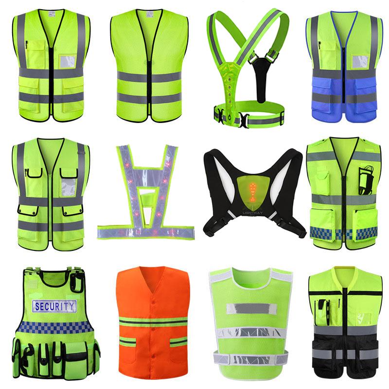 Cycling Bike Vest LED Wireless Safety Turn Signal Light Luminous Remote Control Night Riding Bicycle Vest Turn Signal Led