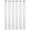 6Pcs Incense Stick Tube Storage Organizer Clear Acrylic Incense Holder for Burning Sticks Portable Lightweight Package Barrel