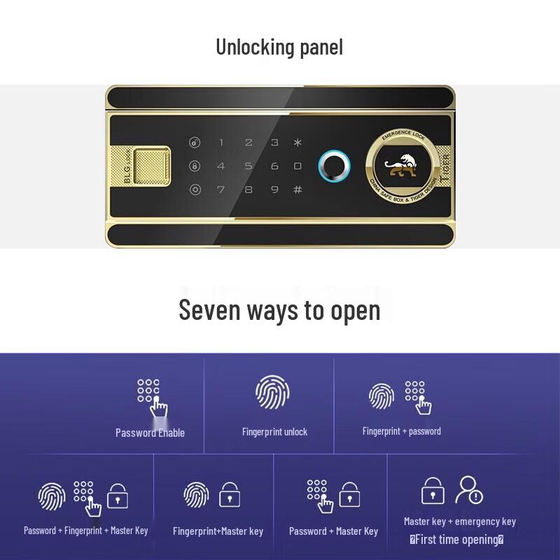 Tiger Series 80 Home Office Anti-Theft Safe