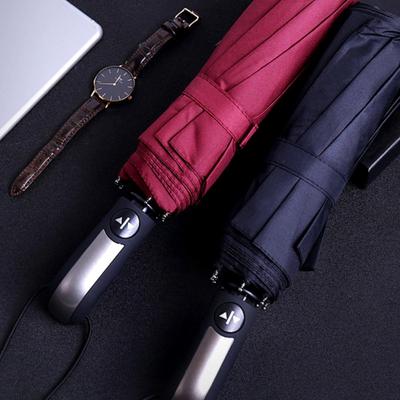 Automatischer Drei-Falt-Sonnenschirm & Regenschirm - UV-Schutz für Damen & Herren