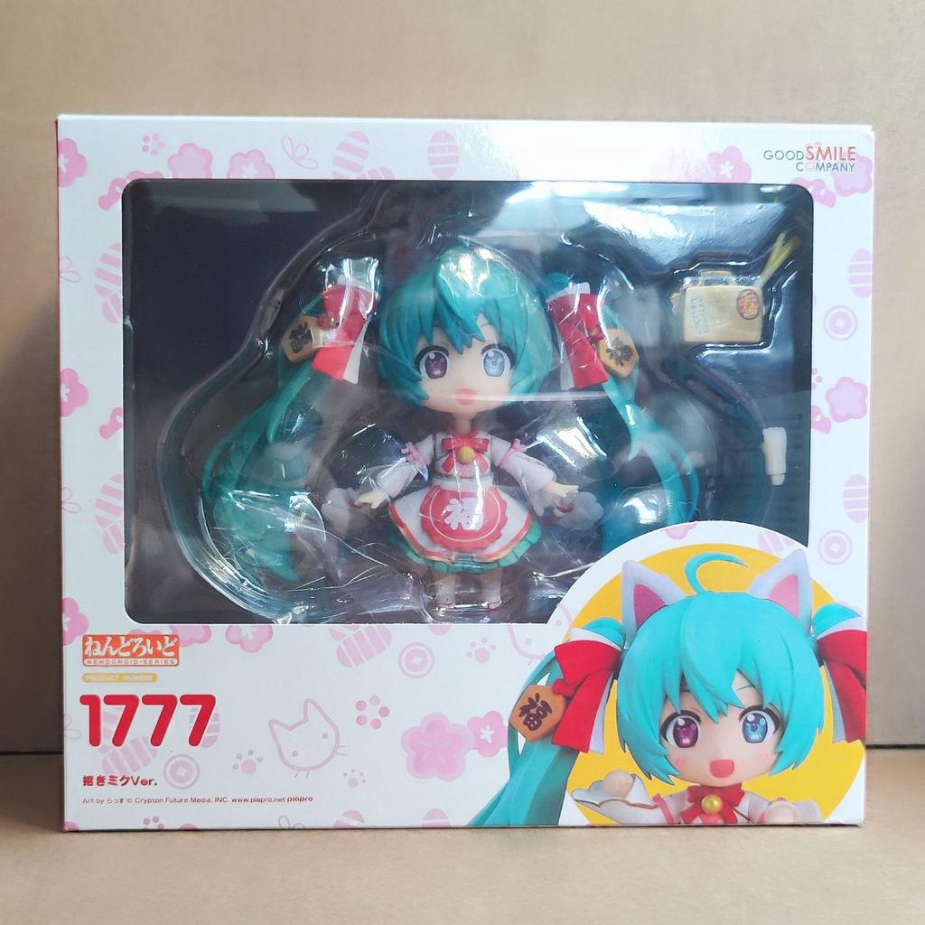 Hot Q Version 2490# 2306# 2759# Lucky Cat Hatsune Miku Symphony Anime Figures Model Doll Set Toy Movable Figurines Collection