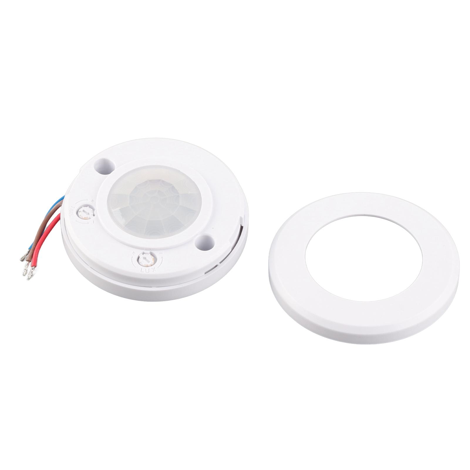 

Motion Sensor Infrared Induction Ultra Tiny Size ABS Material Safe to Use for Ceiling Wall Mounting