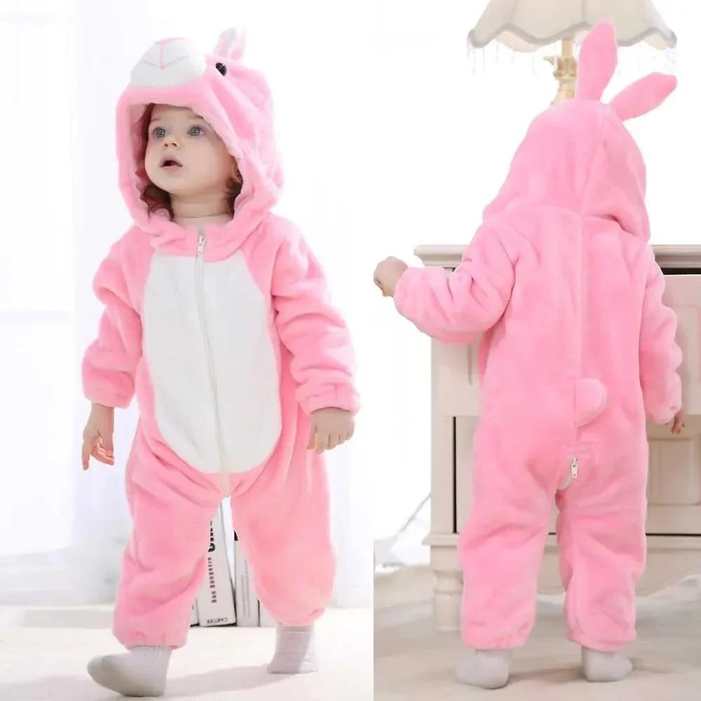 Kigurumi Cat Onesie Kids Unicorn Pajamas for Children Animal Cartoon Blanket Sleepers Baby Costume Winter Boy Girl Jumspuit