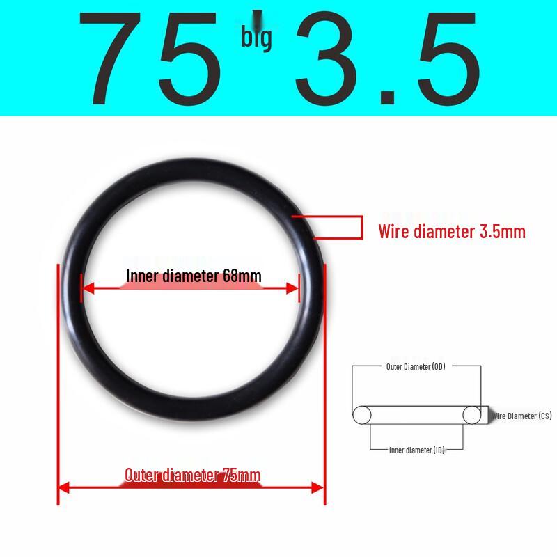 Yijiekai EPDM Rubber O-Ring Seal