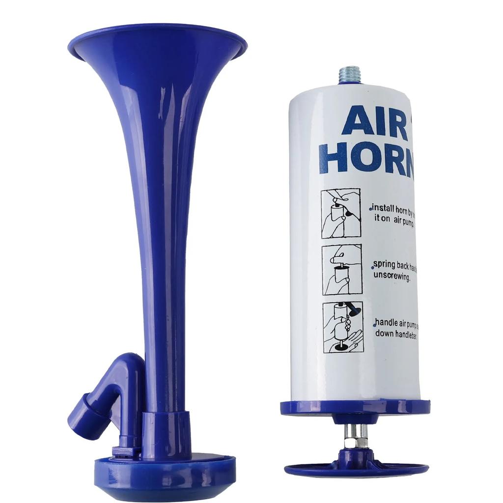 1pc Handheld Air Horn Portable Air Pump Air Horn Party Accessories Security Emergency Air Horns Fire Alarm Horn Red Color