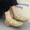 Women Brand Design Split toe Flats Shoes Tabi Ninja Low Heels Lightweight Platform Casual Shoes Women Chunky loafers