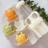 Dragon Head Chinese Cake Stamp Traditional Chinese Cake Mold with Cute Pattern for Festive Celebraation