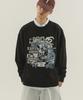 CAMEL WORK Naive Person Sweatshirt (Black)