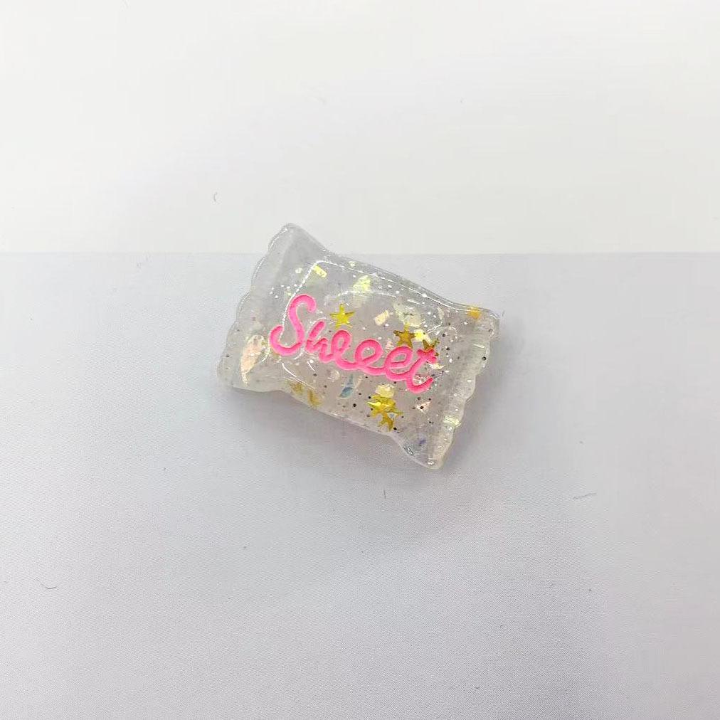 Resin Starry Sky Gradient Phone Charm & Hair Accessory Stickers Kit