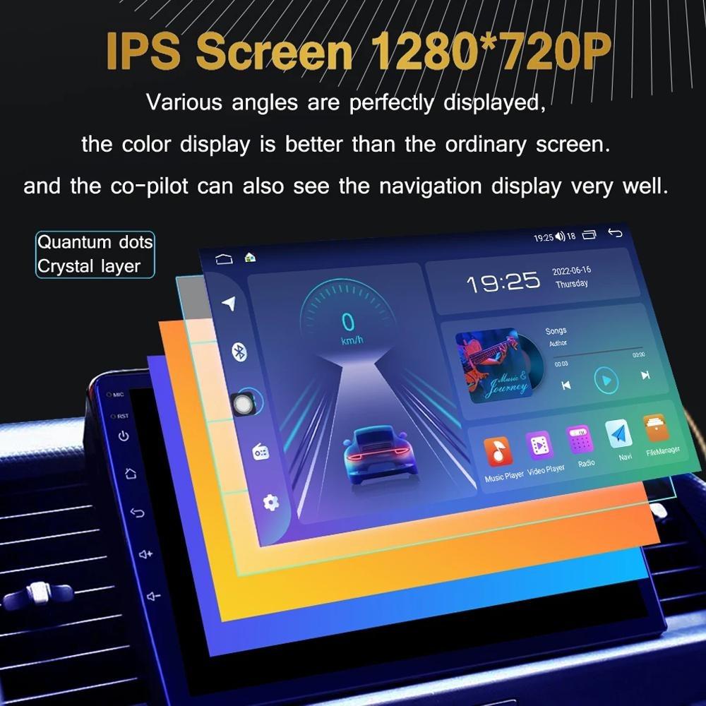 Android Carplay Car Radio For Toyota Land Cruiser LC 70 Series 2007-2020 Multimedia Player Head Unit Stereo GPS Navigation BT WIFI 4+64GB